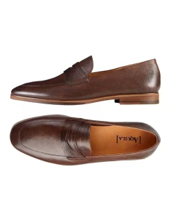 Alternative view of Outlet ✨ Aquila Fernando Leather Penny Loafers 🔥