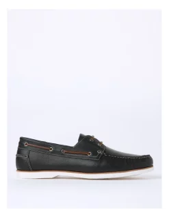 Hot Sale 🥰 Blaq Eliott Boat 👟 Shoe Boat In Navy 💯