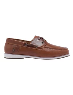 Coupon ๐ Hush Puppies Lake Tan Leather Boat ๐ Shoe โจ