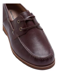Alternative view of Best reviews of 🌟 Hush Puppies Lake Boat 👟 Shoe In Dark Rum 👏