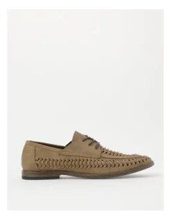 Coupon ⭐ Kenji Archer Huarache Lace-up Lace Up In Taupe 👏