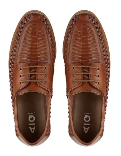 Hot Sale 🔥 AQ By Aquila Rowan Tan Leather Casual 👟 Shoes ❤️ -Clae shop unnamed file 1393