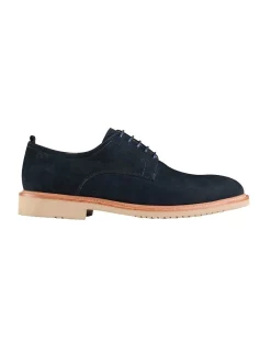 Best deal ❤️ Aquila Morgan Nubuck Derby 👟 Shoes In Navy 😉