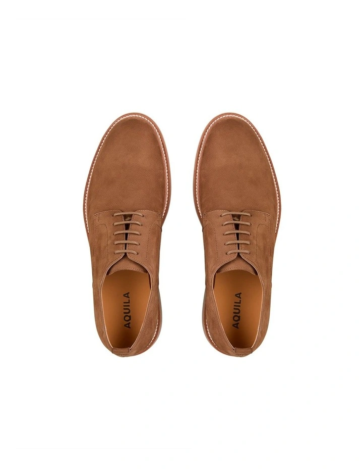 Best Sale π Aquila Morgan Nubuck Derby π Shoes In Camel π 5 Best Sale π Aquila Morgan Nubuck Derby π Shoes In Camel π - Image 3