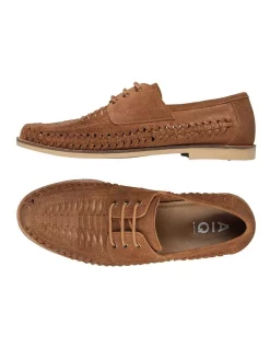 Alternative view of Best Pirce ✔️ AQ By Aquila Rowan Tan Suede Casual 👟 Shoes 😉