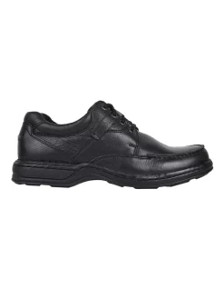 Brand new ๐ Hush Puppies Randall II Leather Black Lace Up ๐ Shoe ๐