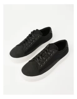 Alternative view of Best Pirce 😍 Kenji Harris Lace Up 👟 Sneaker 👟 Sneaker In Black 🎁