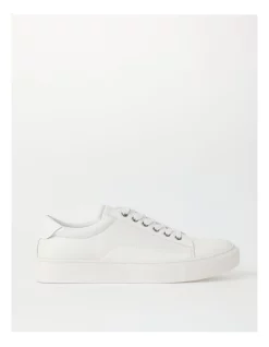 Discount 😉 Kenji Harris Lace Up 👟 Sneaker 👟 Sneaker In White 👍
