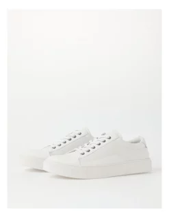 Discount 😉 Kenji Harris Lace Up 👟 Sneaker 👟 Sneaker In White 👍 -Clae shop unnamed file 1597