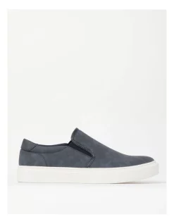 Promo ⭐ Kenji Leslie Cup Sole Slip On Slip On In Navy 🎉