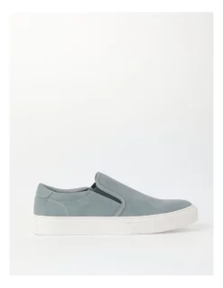 New 💯 Kenji Leslie Cup Sole Slip On Slip On In Blue 😍