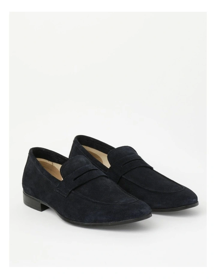 Outlet π Blaq Austin Suede Loafer Loafer In Navy π 4 Outlet π Blaq Austin Suede Loafer Loafer In Navy π - Image 2