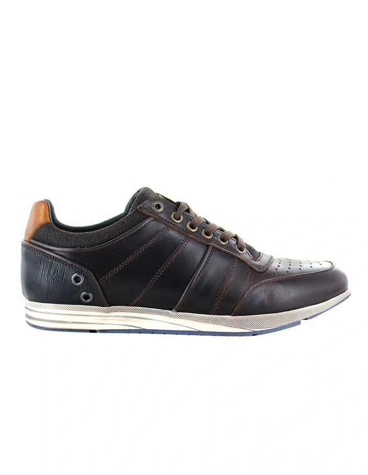 Budget π Wild Rhino Goal Leather Dark Brown Lace-Up Casual π Sneaker π 3 Budget π Wild Rhino Goal Leather Dark Brown Lace-Up Casual π Sneaker π