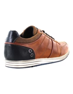 Alternative view of Flash Sale 😉 Wild Rhino Goal Leather Tan Lace-Up Casual 👟 Sneaker ⭐