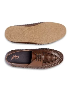 Best reviews of ⭐ Johnny Bigg Styles Leather Woven Lace Up 👟 Shoe Chocolate ✨ -Clae shop unnamed file 1749
