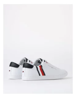 Cheap ⌛ Tommy Hilfiger Side Stripe 👟 Sneaker In White ❤️ -Clae shop unnamed file 1756