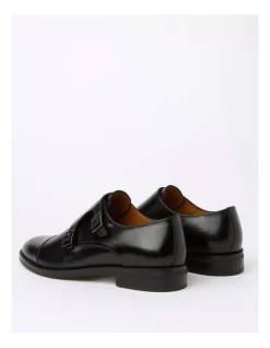 Promo 😀 Blaq Blaine Double Monk Strap Slip On In Black 👍 -Clae shop unnamed file 221