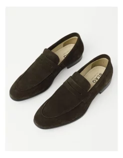 Alternative view of Deals 🎉 Blaq Austin Suede Loafer Loafer In Brown 👏