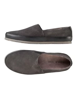 Alternative view of Cheapest ⌛ Aquila Dorchester Suede Slippers In Charcoal ⌛
