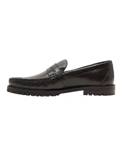 Alternative view of Flash Sale ✨ Oxford Ditch Chunky Loafers In Black 🥰