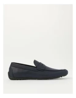 Outlet ๐ Reserve Gibson Driving Moccasin Slip On In Navy ๐