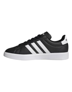 Alternative view of Cheap 🎉 Adidas Grand Court Cloudfoam Lifestyle Court Comfort 👟 Sneakers In Black/White 🎁