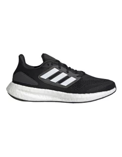New ๐ Adidas Pureboost Running Mens ๐ Shoes In Black/White ๐