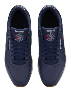 Discount 🥰 Reebok Classic Leather 👟 Sneakers In Navy ❤️ -Clae shop unnamed file 811